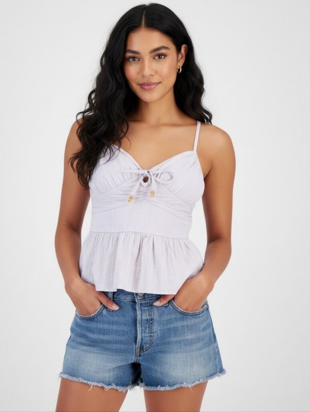 Planet Heart Sleeveless top lavender purple size Large